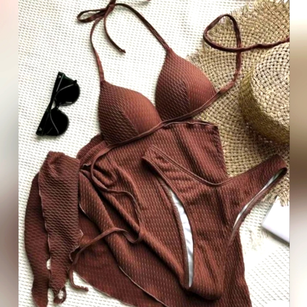 Swimsuit 2025 Trend New Sexy Bikinis Sets Women's Outfits Beachwear Dress Bathin